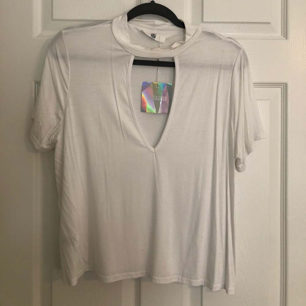 V neck top